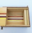 Photo3: 12 steps Natural wood 4 sun Japanese puzzle box Himitsu-bako (3)