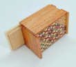 Photo4: 5 steps Yosegi/Natural wood 2.5 sun Japanese puzzle box Himitsu-bako (4)