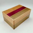 Photo2: Drawer 10 steps Natural wood 5 sun Japanese puzzle box Himitsu-bako (2)