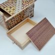 Photo3: Drawer 10 steps yosegi 5 sun Japanese puzzle box Himitsu-bako (3)