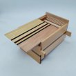 Photo2: 27 steps Natural wood 4.2 sun Japanese puzzle box Himitsu-bako (2)