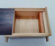 Photo4: 18 steps Rosewood/Ichimatsu 4 sun Japanese puzzle box Himitsu-bako  (4)