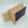 Photo5: 27 steps Rosewood/Ichimatsu 4 sun Japanese puzzle box Himitsu-bako (5)