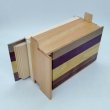 Photo4: 27 steps Natural wood 5 sun Japanese puzzle box Himitsu-bako  (4)