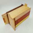 Photo5: 27 steps Natural wood 5 sun Japanese puzzle box Himitsu-bako  (5)