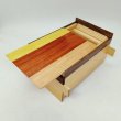 Photo2: 27 steps Natural wood 5 sun Japanese puzzle box Himitsu-bako  (2)