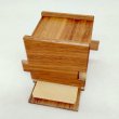 Photo6: 12 steps Cube Natural wood 2 sun Japanese puzzle box Himitsu-bako (6)