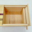 Photo4: 21 steps Natural wood 4.2 sun Japanese puzzle box Himitsu-bako 01 (4)